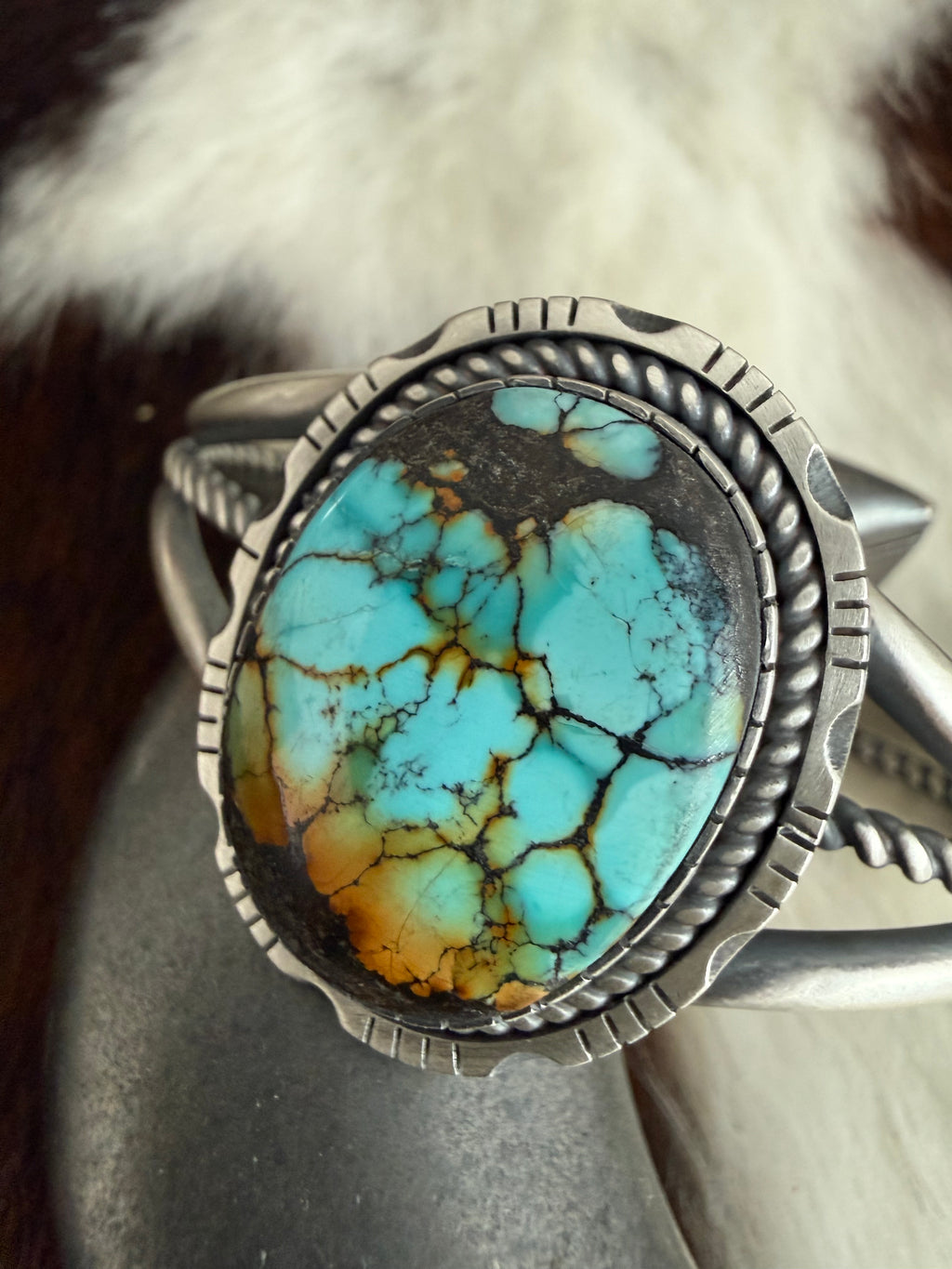 Sky Horse Turquoise Cuff