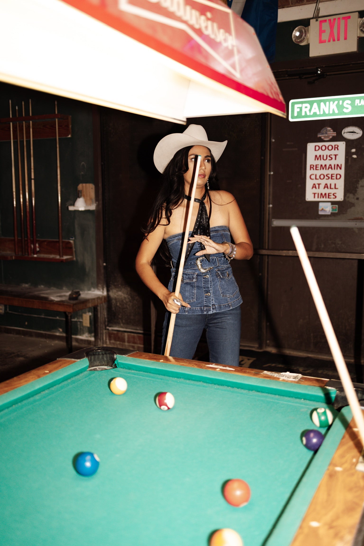The Donna Denim Top