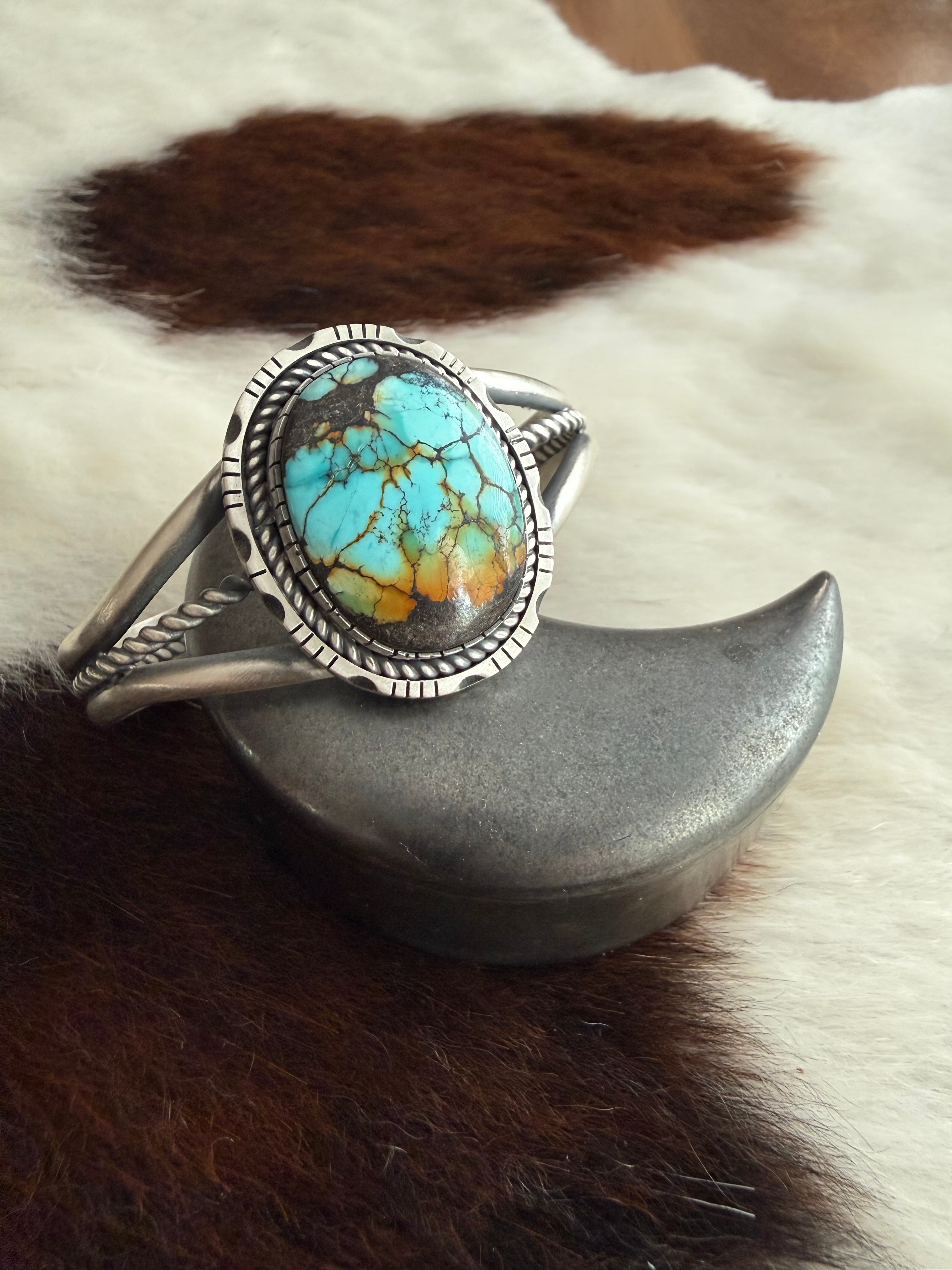 Sky Horse Turquoise Cuff