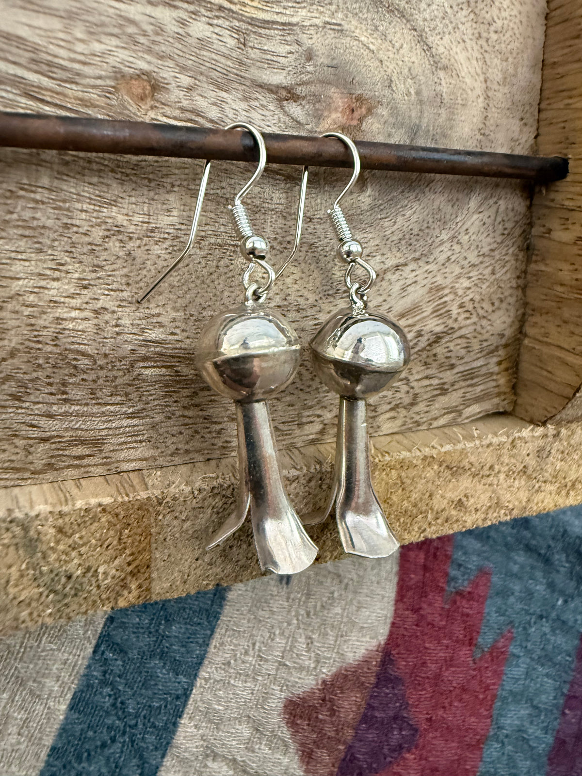 Squash Blossom earrings