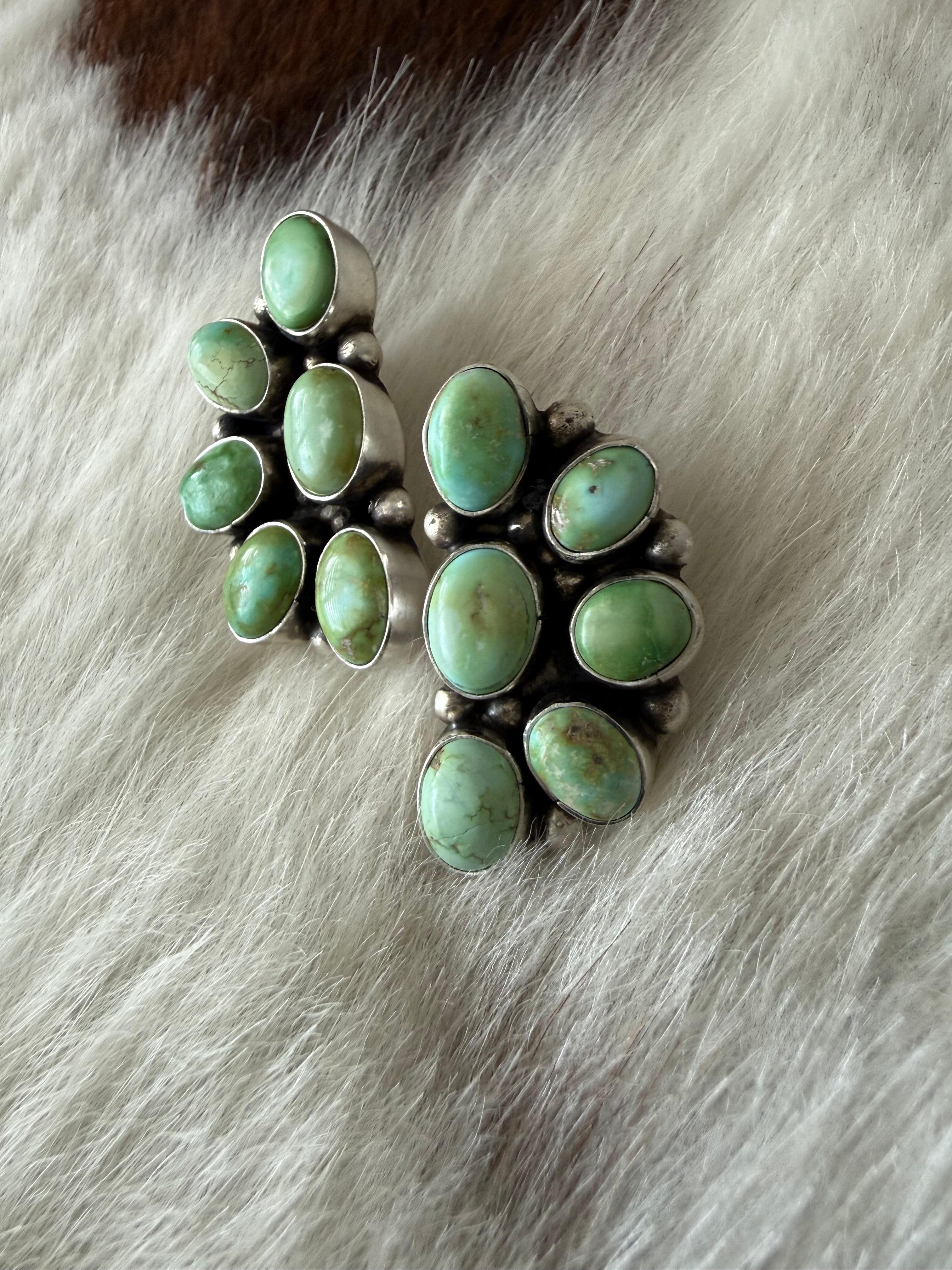 Sonoran gold cluster Earrings