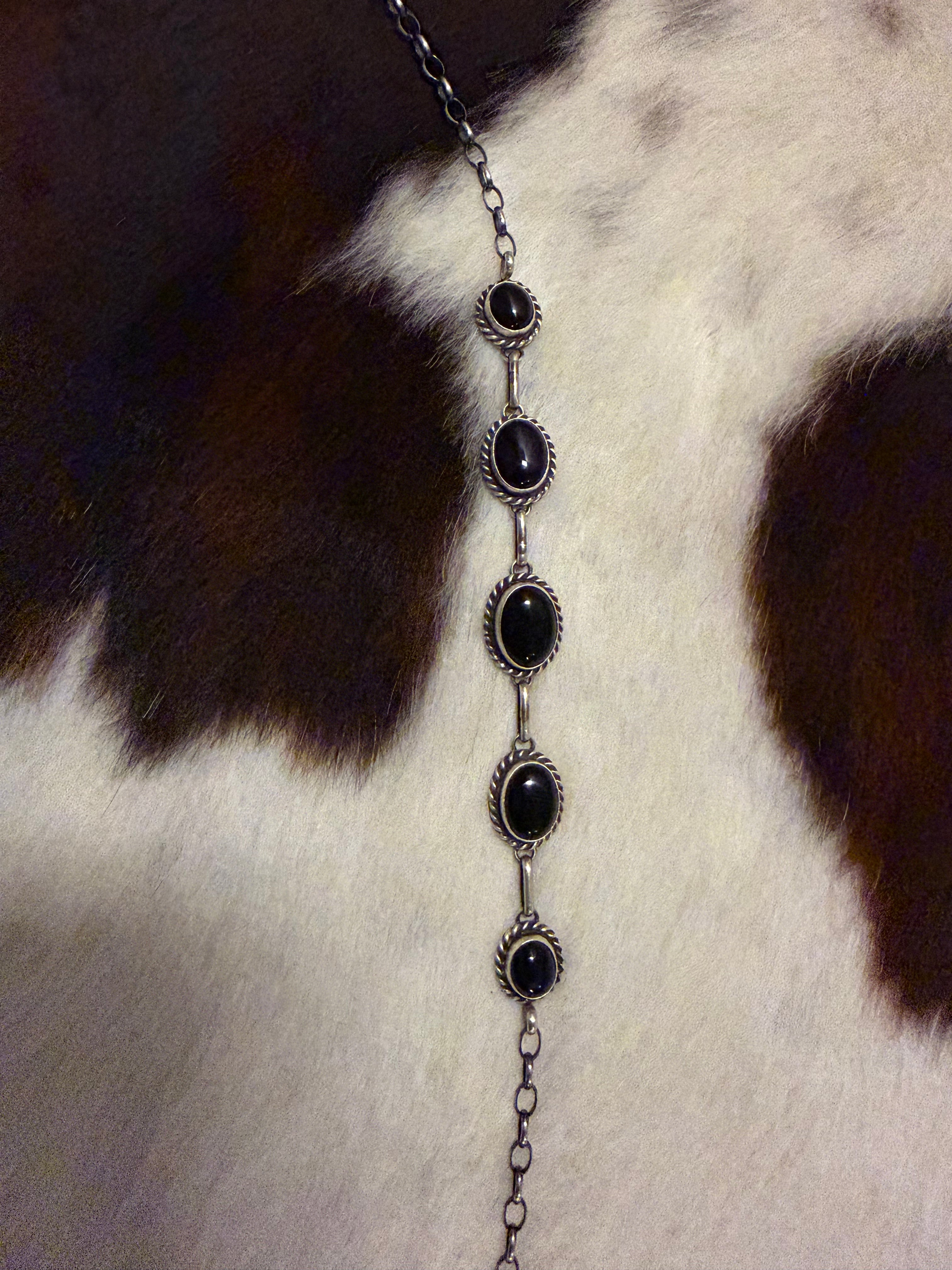 Black onyx Choker