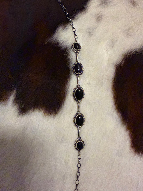 Black onyx Choker