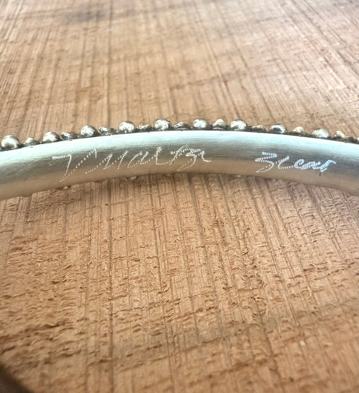 Zuni Coral Cuff