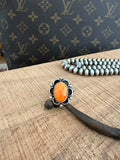 Orange Spiny Ring