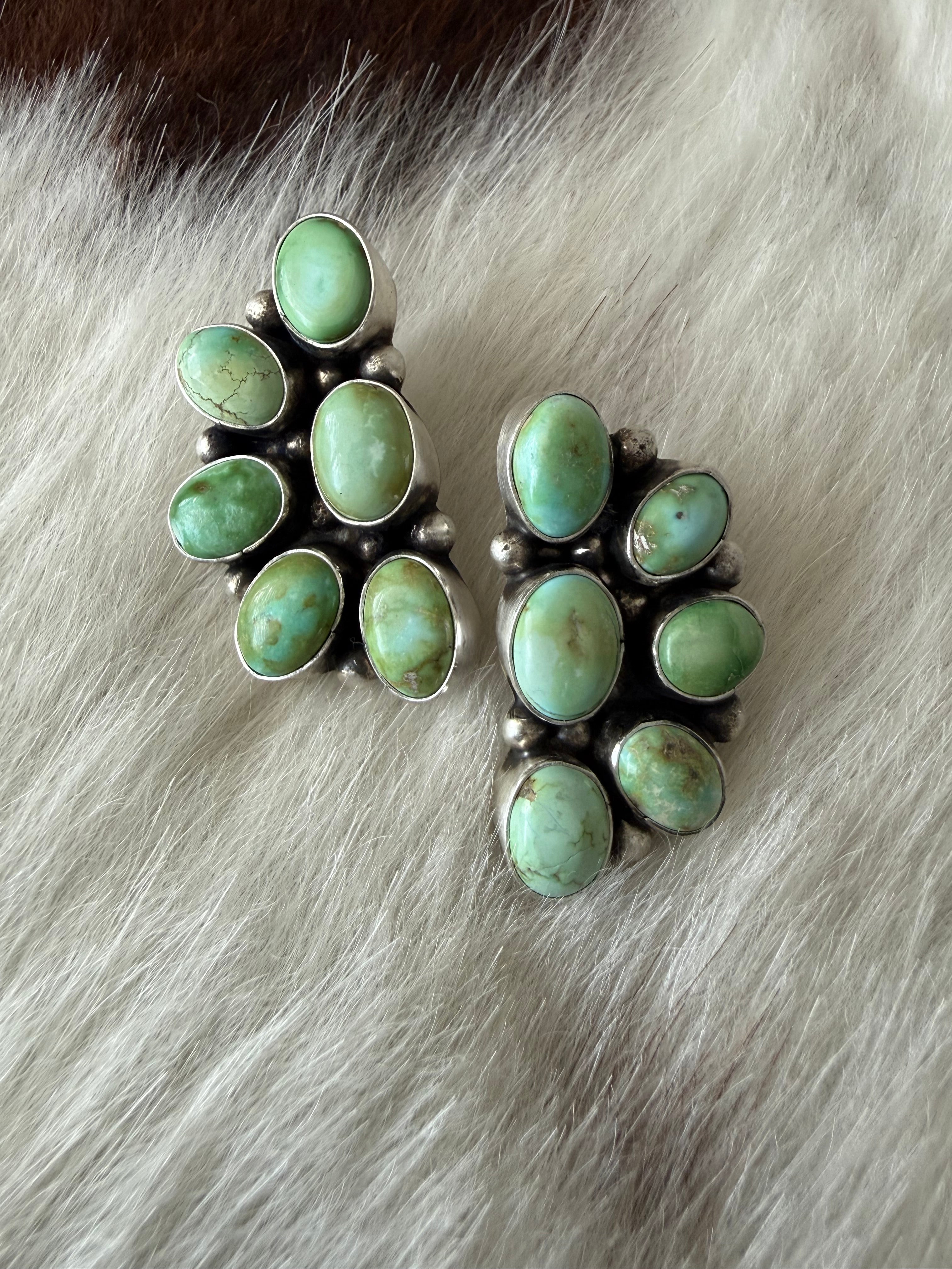 Sonoran gold cluster Earrings