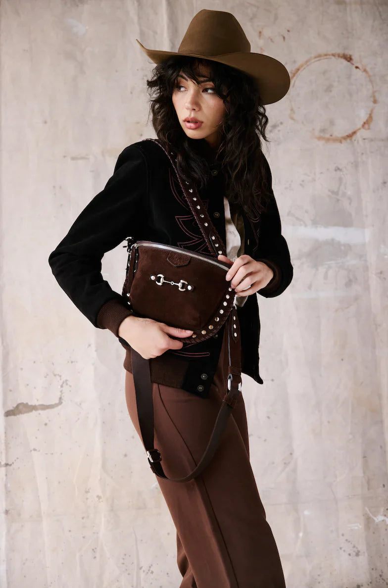 The Western + Co. Lil’ Bit Bum Bag in Bay
