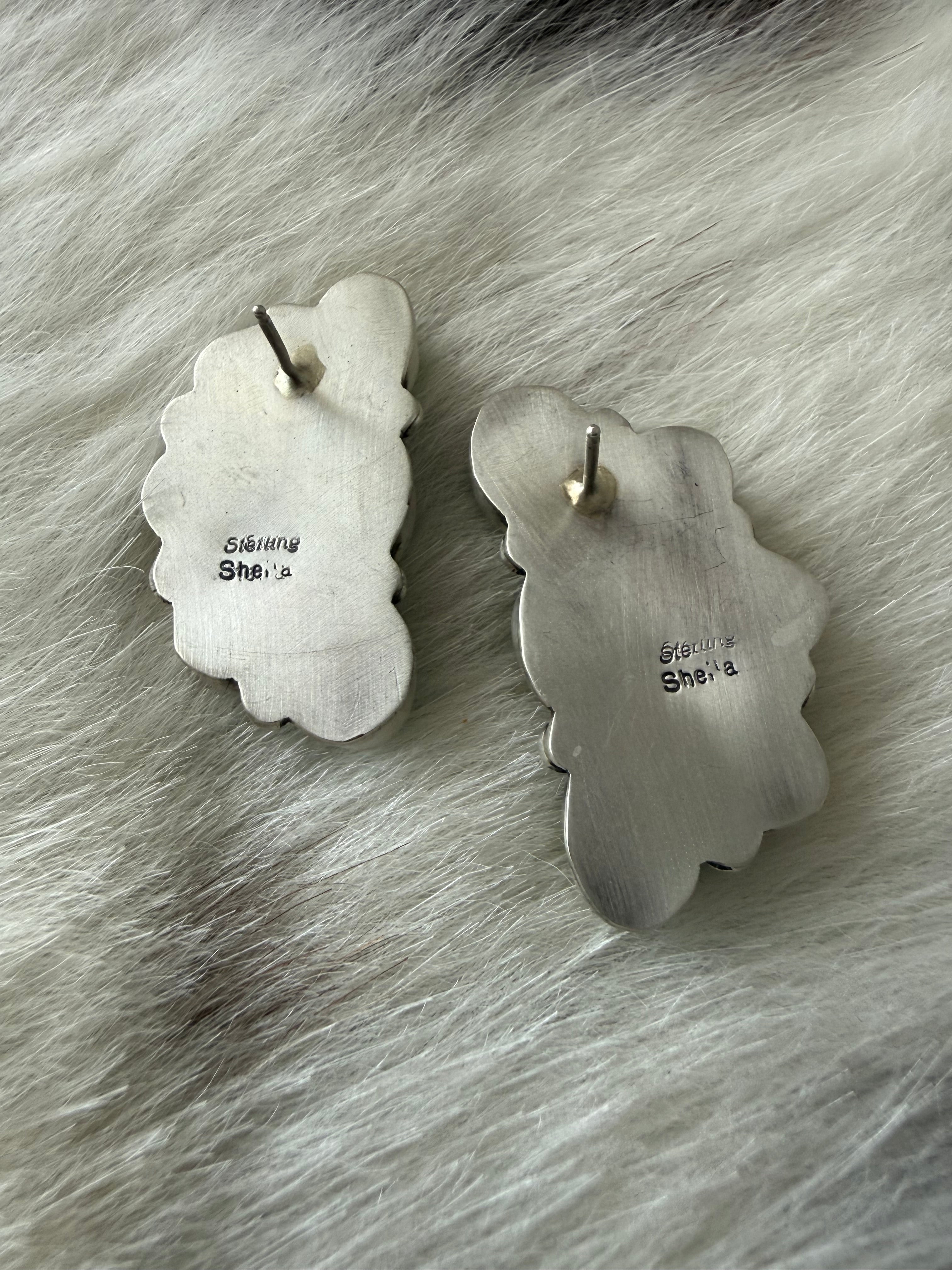 Sonoran gold cluster Earrings