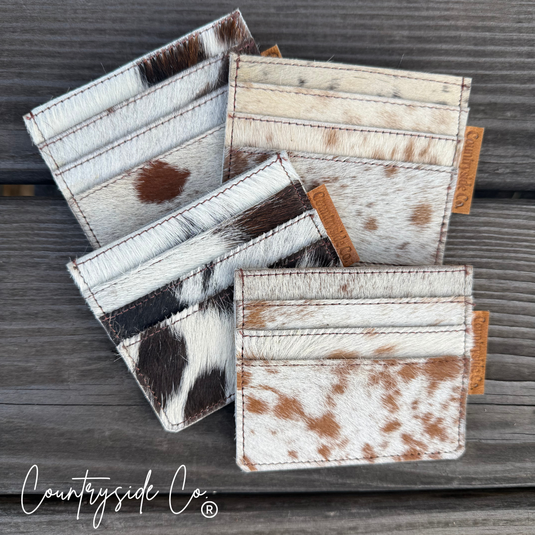 Cowhide Credit Card Holder