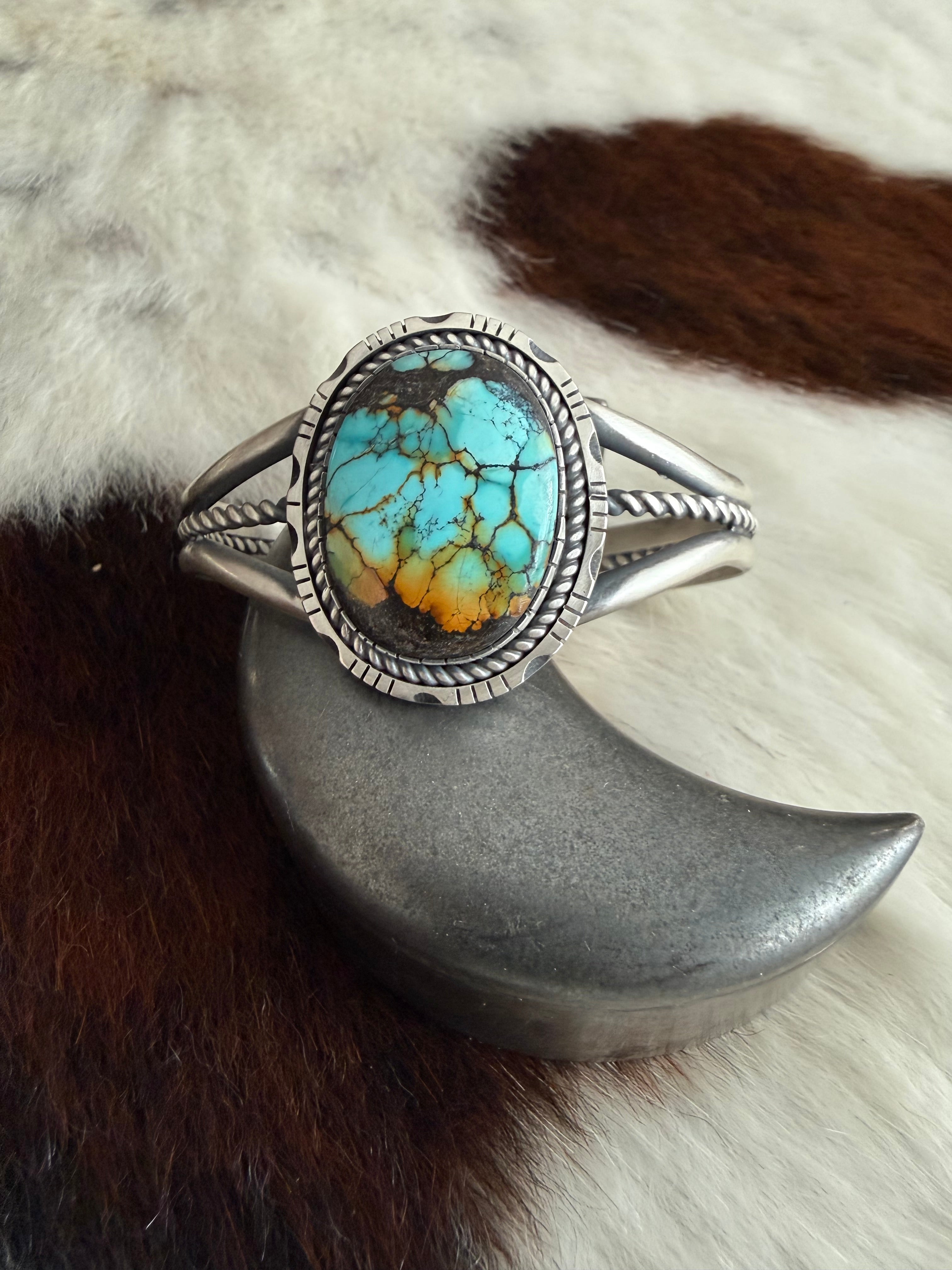 Sky Horse Turquoise Cuff