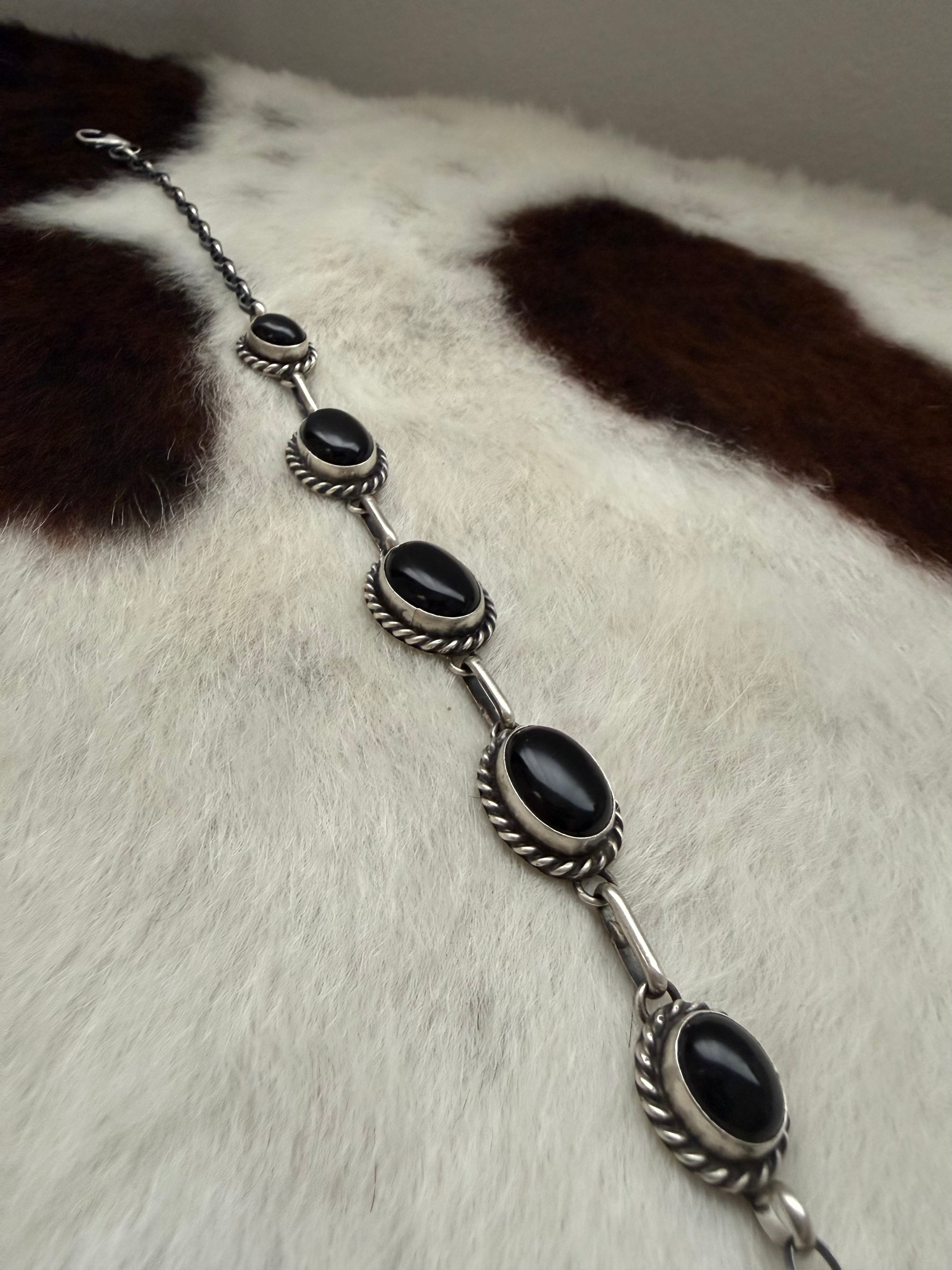 Black onyx Choker