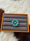 Cluster Turquoise Ring