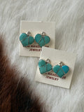 Zuni Heart earrings