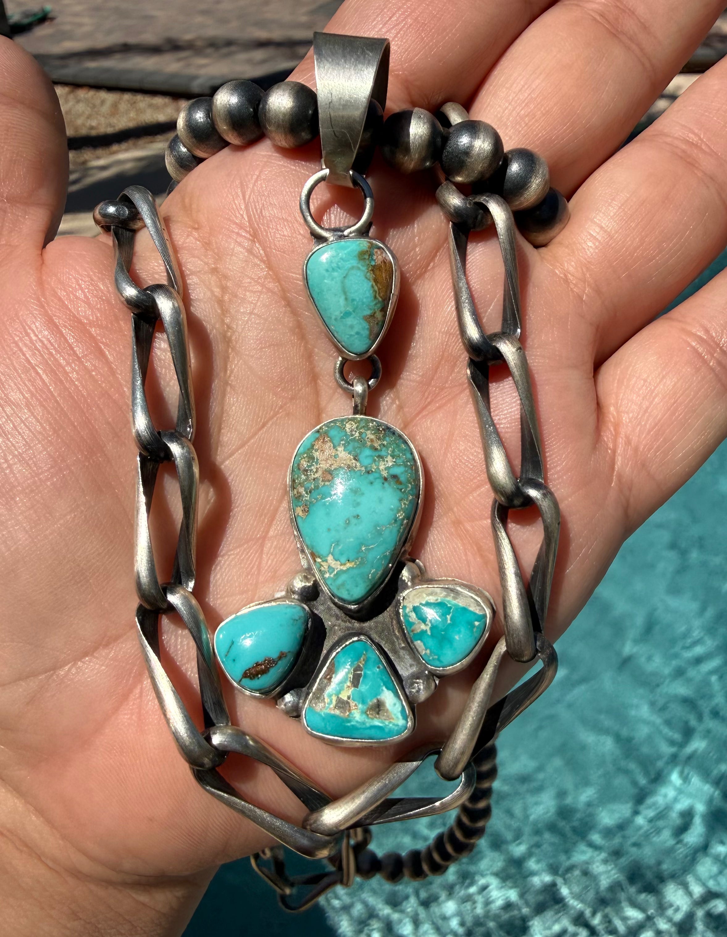 Ella Peter Fox Turquoise Pendant