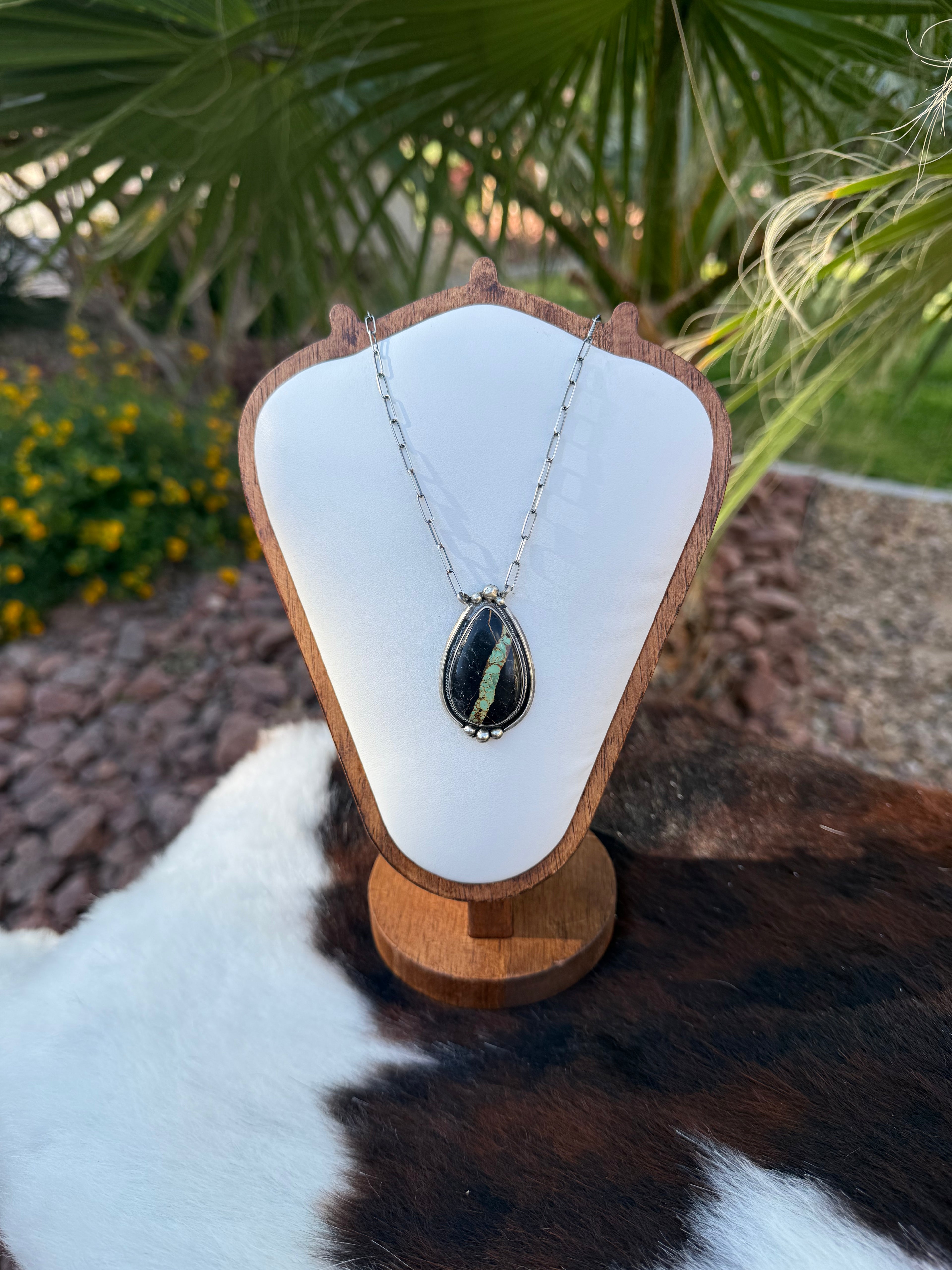 Blackjack Turquoise Necklace