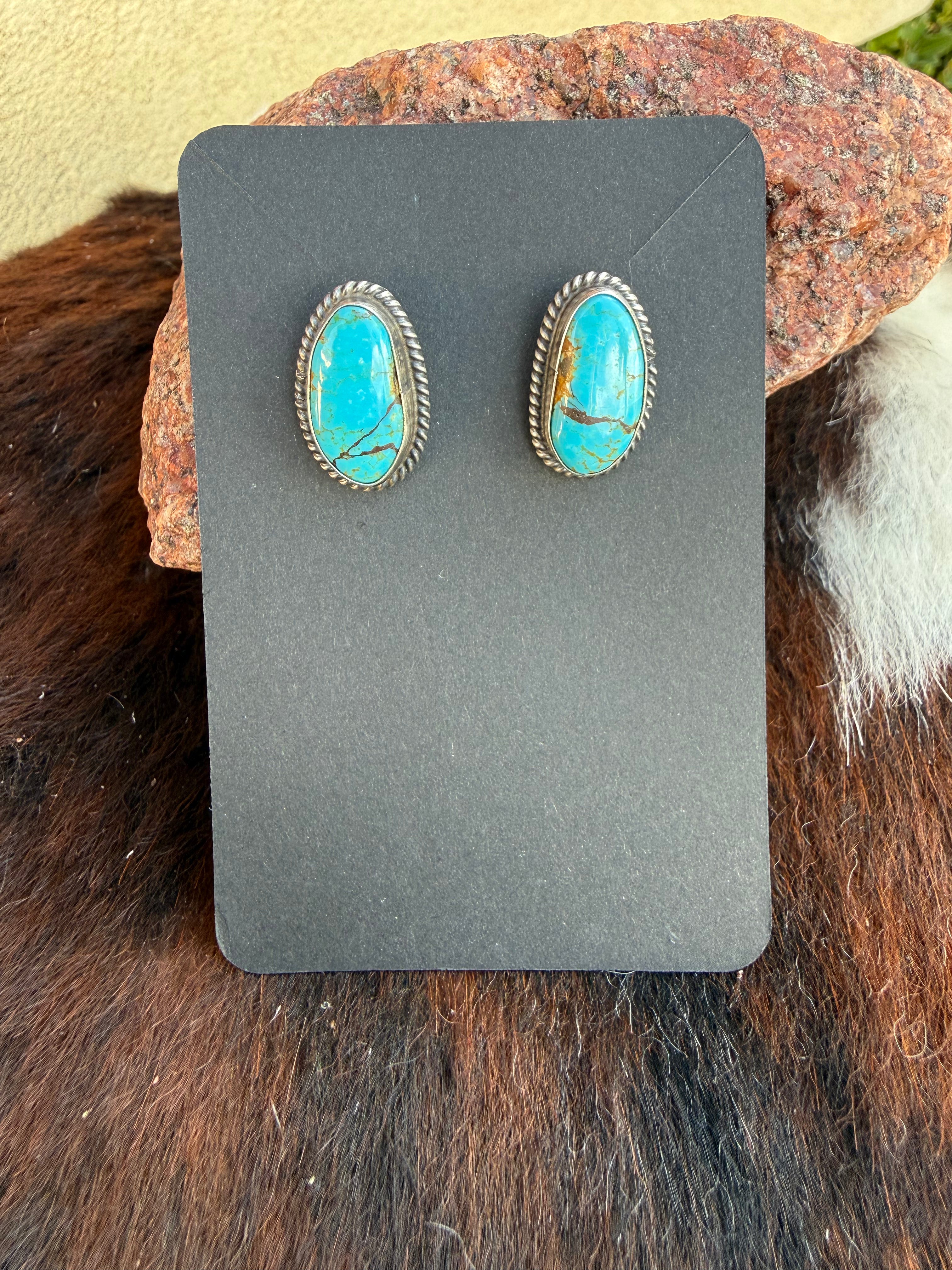 Turquoise earrings
