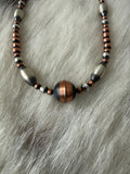 Copper and Silver Pearls