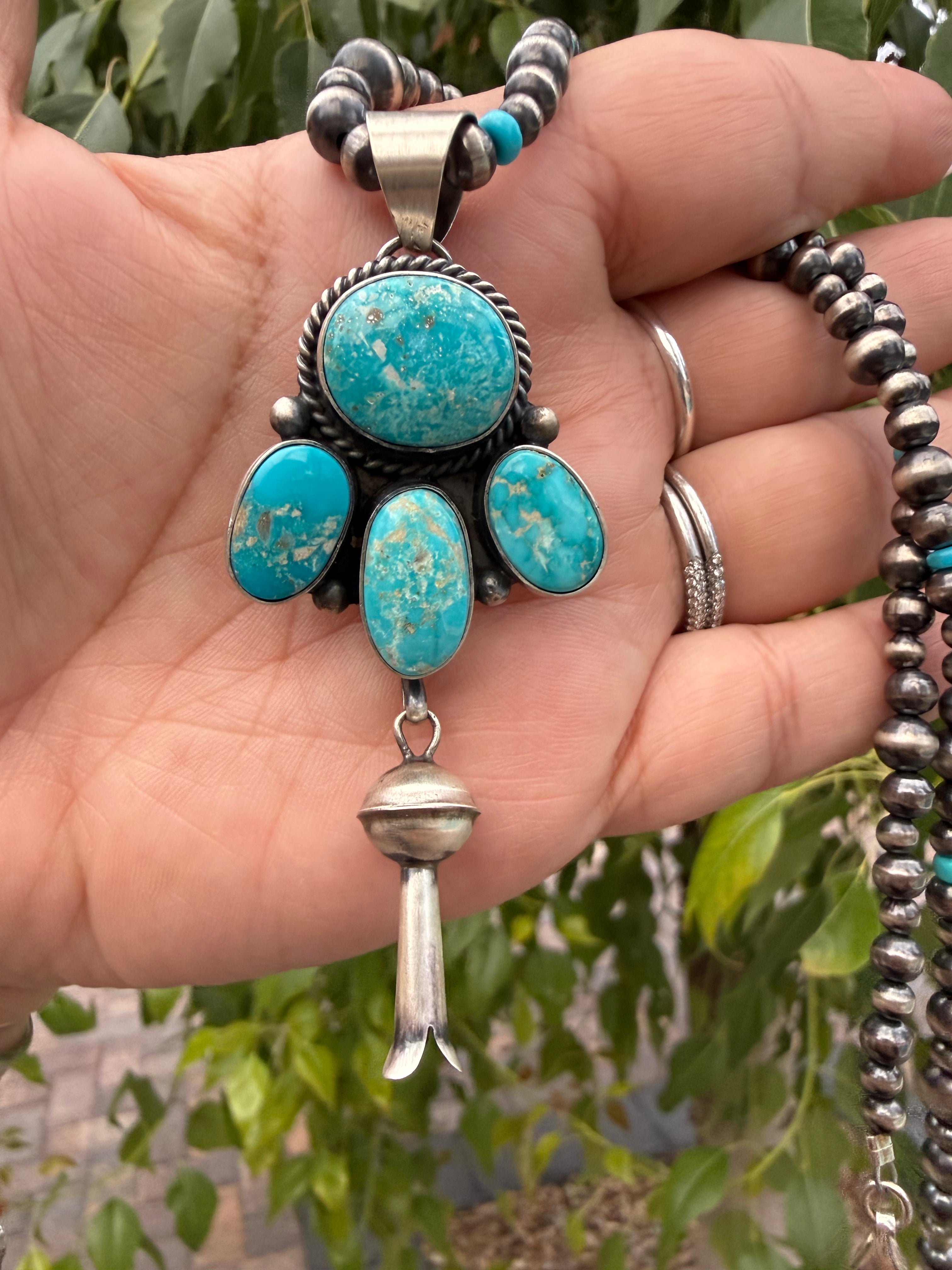 Blue Ridge Turquoise Pendant