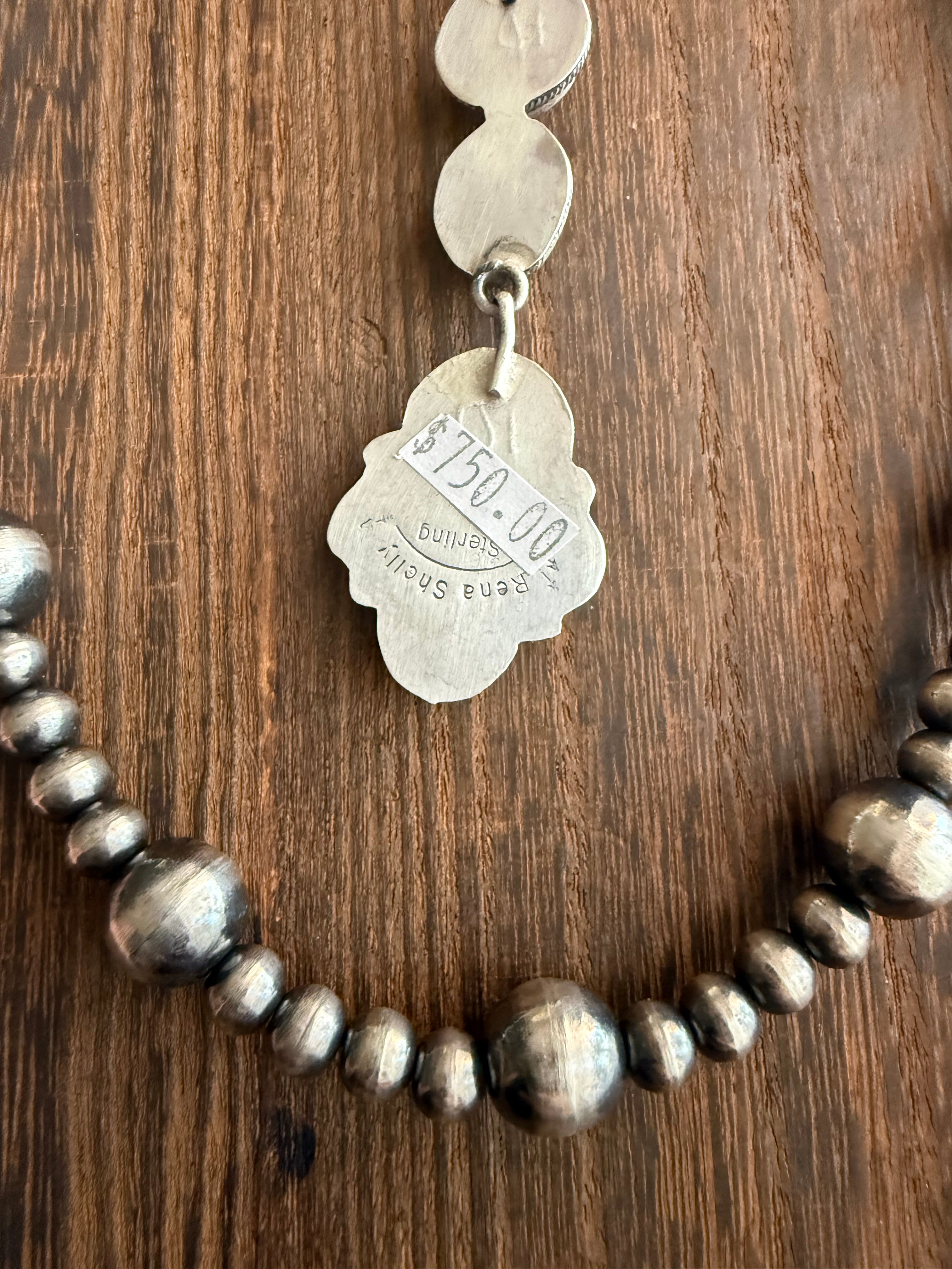 Sonoran & Purple spiny drop Necklace