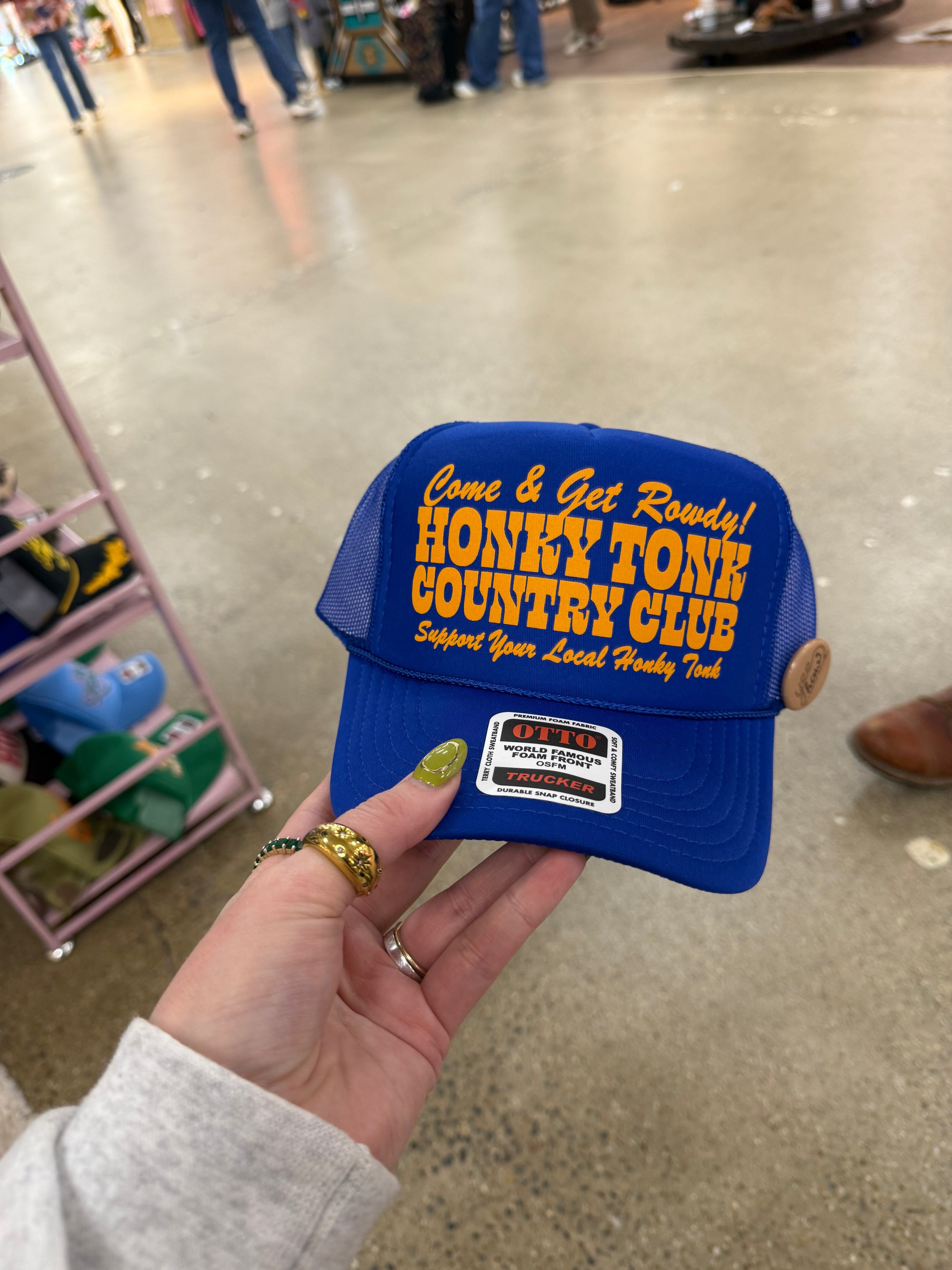 Underground Original Design: Honky Tonk Country Club, Western Trucker Hat