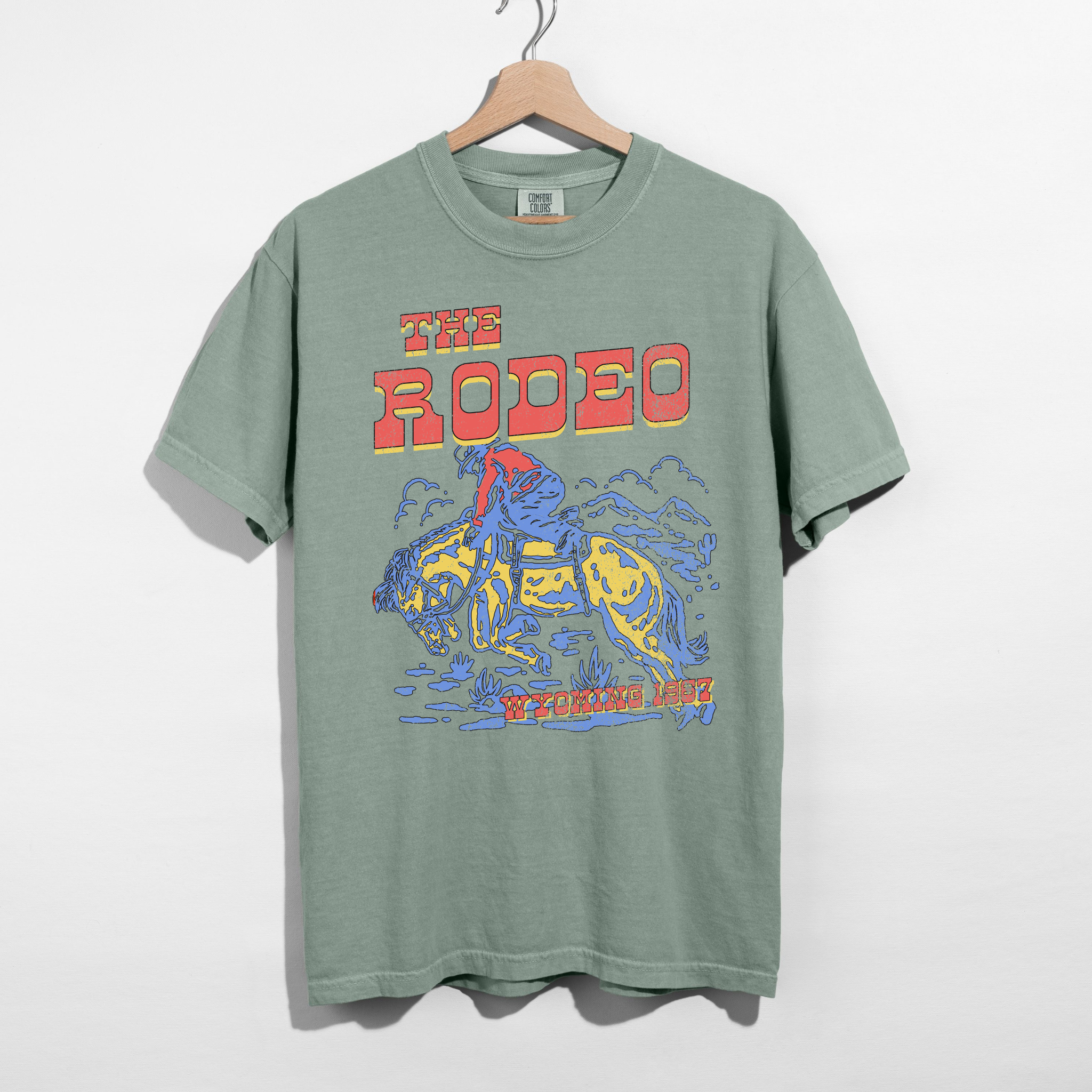 The Rodeo Graphic Tee | Vintage Western Shirt | Cowboy Rodeo T-Shirt | Country Concert Outfit | Western Graphic Tee Women