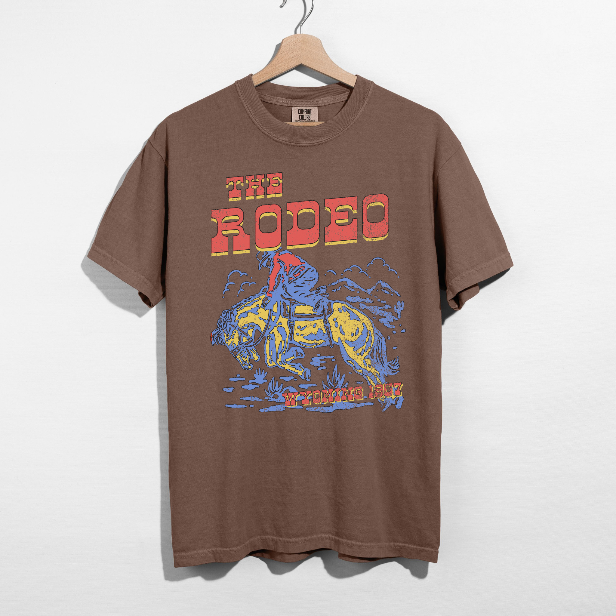 The Rodeo Graphic Tee | Vintage Western Shirt | Cowboy Rodeo T-Shirt | Country Concert Outfit | Western Graphic Tee Women