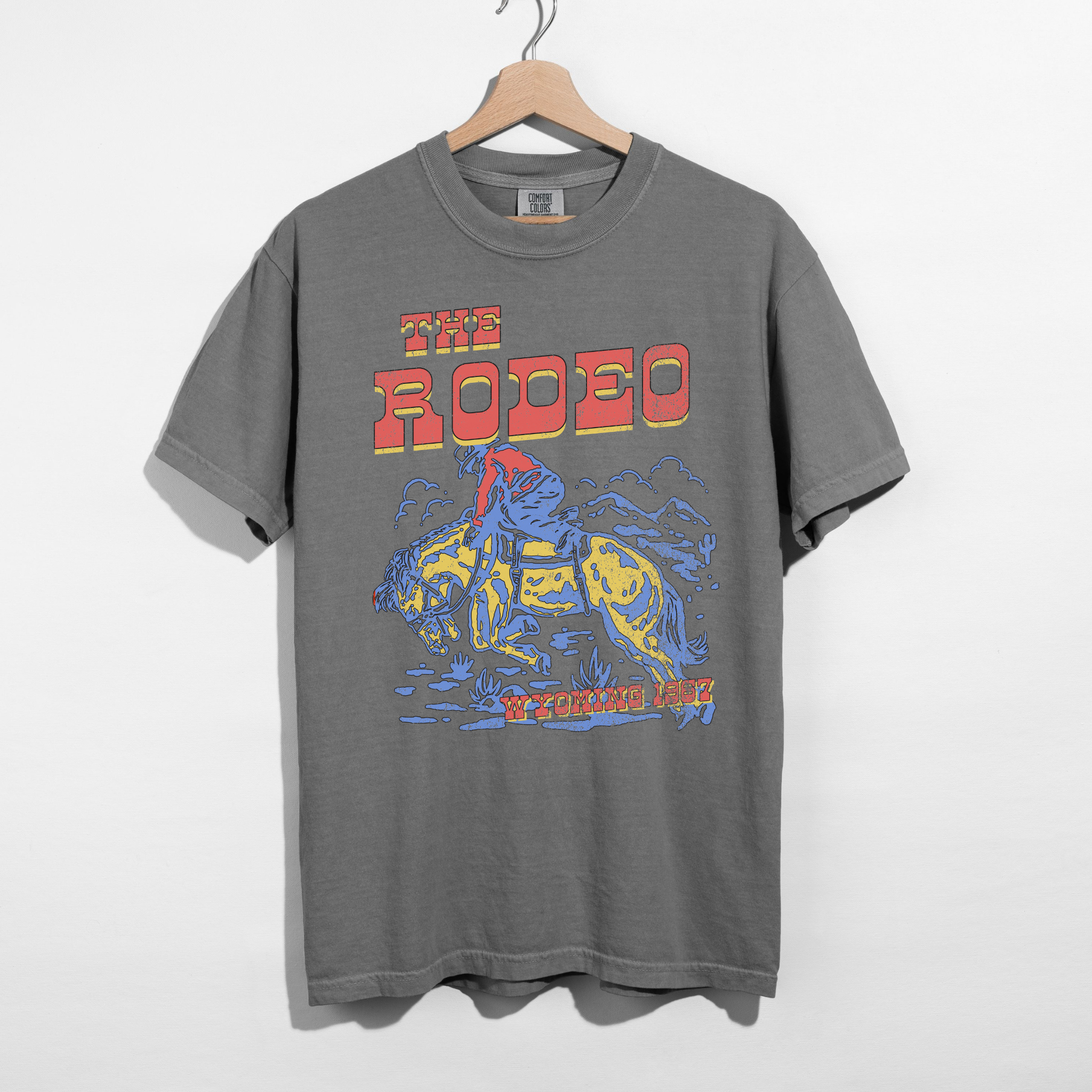The Rodeo Graphic Tee | Vintage Western Shirt | Cowboy Rodeo T-Shirt | Country Concert Outfit | Western Graphic Tee Women