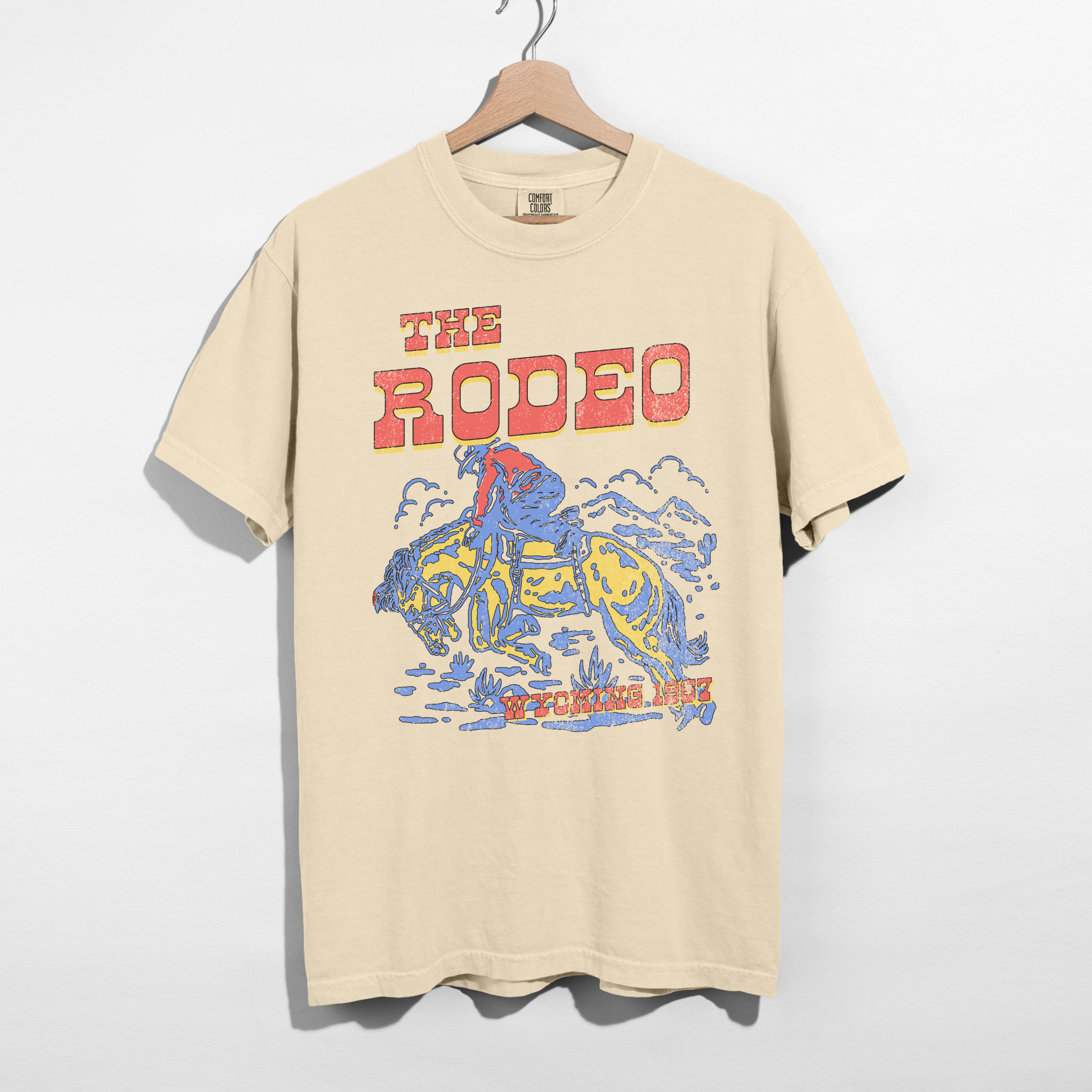 The Rodeo Graphic Tee | Vintage Western Shirt | Cowboy Rodeo T-Shirt | Country Concert Outfit | Western Graphic Tee Women