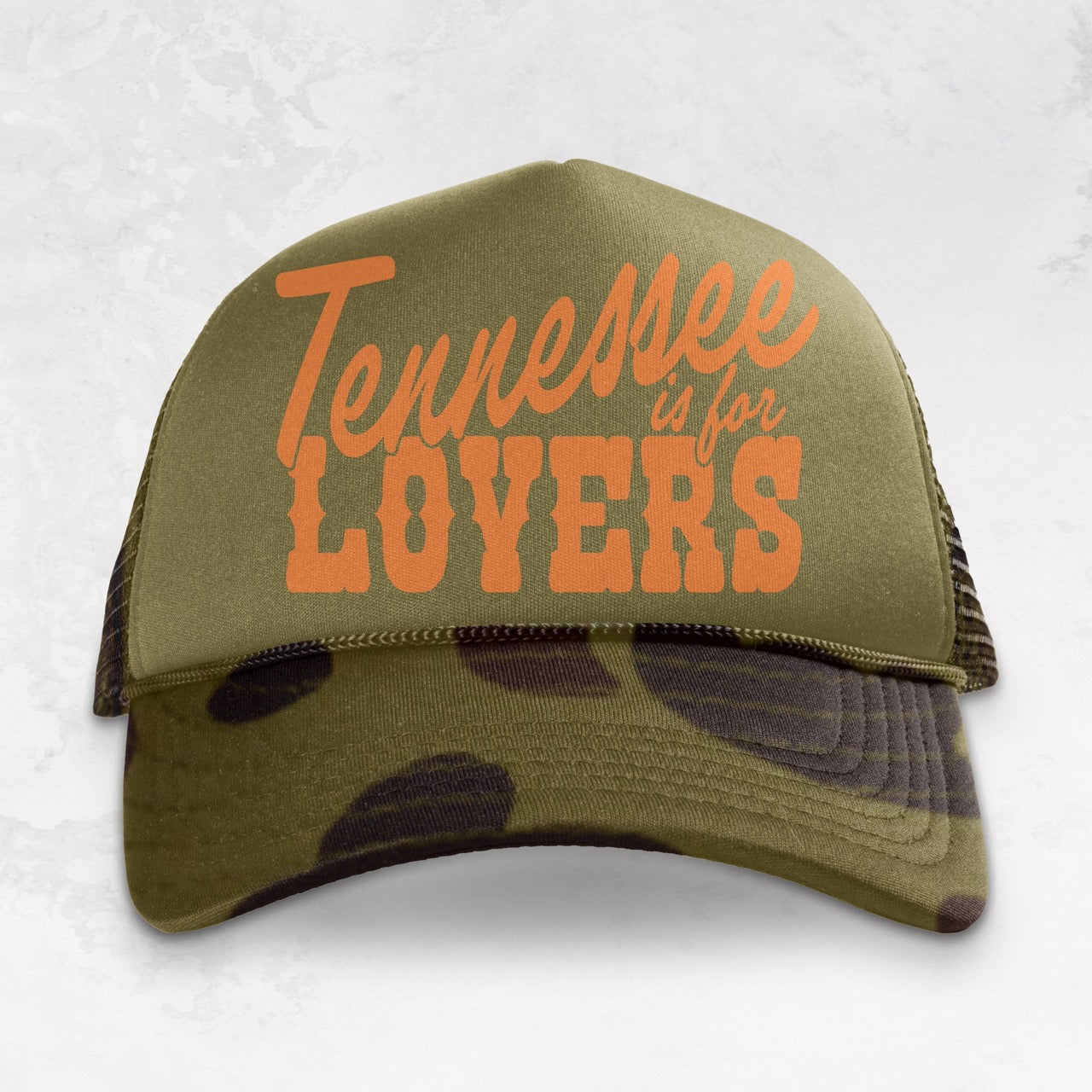 Underground Original Design: For Lovers, Tennessee (Orange) Trucker Hat