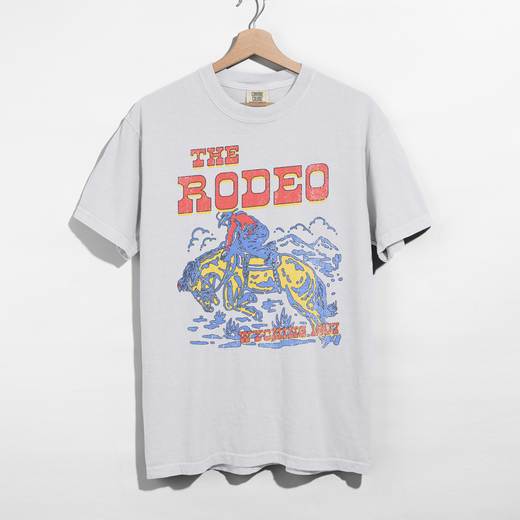 The Rodeo Graphic Tee | Vintage Western Shirt | Cowboy Rodeo T-Shirt | Country Concert Outfit | Western Graphic Tee Women